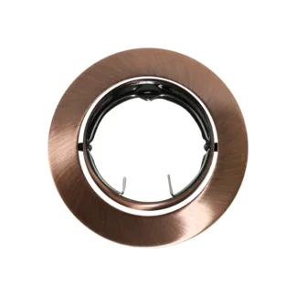 Луна за вграждане AC.0453254RA 81mm кръгла подвижна мед - Aca Light