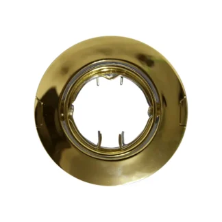 Луна за вграждане AC.04532G 64mm кръгла подвижна злато - Aca Light