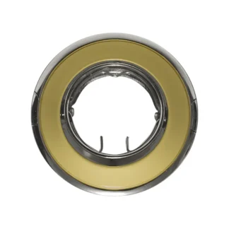 Луна за вграждане AC.04532GPG 64mm кръгла подвижна злато/перла сребро - Aca Light