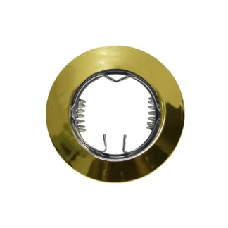 Луна за вграждане BS3161G 61.5mm кръгла статична злато - Aca Light