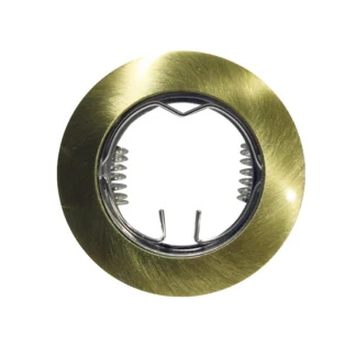 Луна за вграждане BS3161GAB 61.5mm кръгла статична бронз - Aca Light