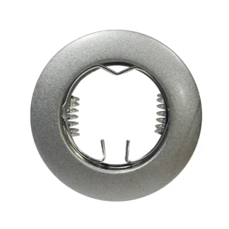 Луна за вграждане BS3161SG 61.5mm кръгла статична сива боя - Aca Light