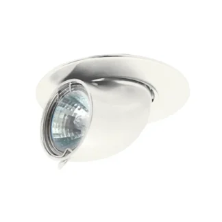Луна за вграждане BS3371W кръгла подвижна бяла - Aca Light