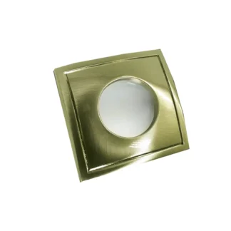 Луна за вграждане BS3406GAB 82mm квадратна статична бронз - Aca Light