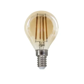 LED крушка BOVA5WWDIMAM E14 G45 220v 5w 2700K FILAMENT AMBER DIMMABLE MINI GLOBE - Aca Light