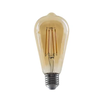 LED крушка CONDI8WWAMSD E27 ST64 220v 8w 2700K FILAMENT AMBER STEP DIMMABLE - Aca Light
