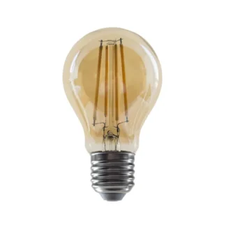 LED крушка ELIOR8WWDIMAM E27 A60 220v 8w 2700K FILAMENT AMBER DIMMABLE - Aca Light