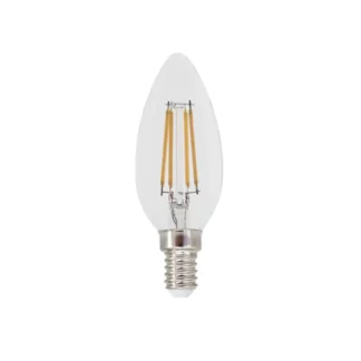LED крушка FLAM5WWDIM E14 220v 5w 2700K FILAMENT DIMMABLE CANDLE - Aca Light