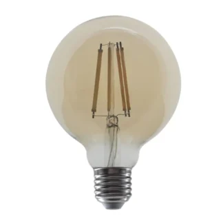 LED крушка PALA9510WWDIMAM E27 G95 220v 10w 2700K FILAMENT AMBER DIMMABLE GLOBE - Aca Light