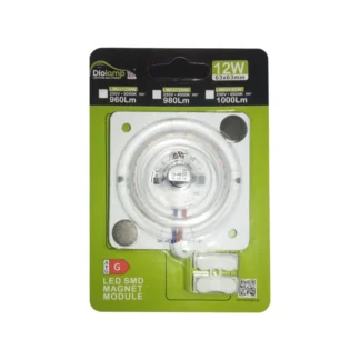 Магнитен LED модул LM6312WW 220v 12w 160° 3000K - Aca Light