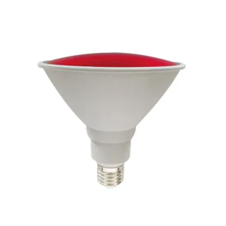 LED крушка PAR3815R E27 PAR38 220v 15w 110° RED IP65 - Aca Light