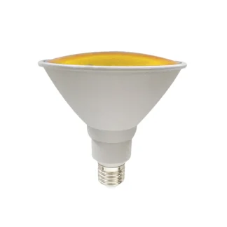 LED крушка PAR3815Y E27 PAR38 220v 15w 110° YELLOW IP65 - Aca Light