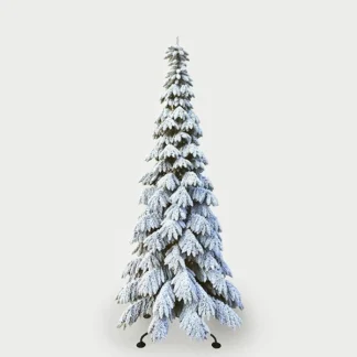 SNOWY FIR, ZEUS, WITH LIGHTS, 210cm 600-30697 - Eurolamp