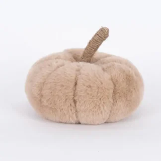 FUR PUMPKIN, BROWN, 15x16cm 600-46052 - Eurolamp
