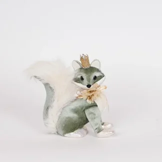 VELVET FOX, MINT GREEN, 19x20cm 600-46896 - Eurolamp