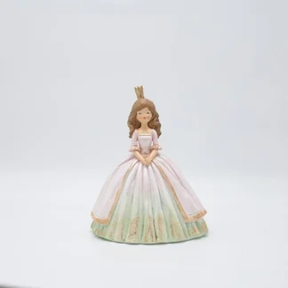 POLYRESIN MONEY BOX, PRINCESS, PINK, 14.5x18cm 600-46931 - Eurolamp
