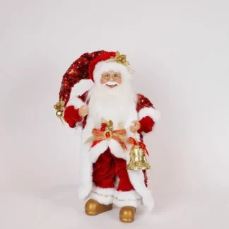 SANTA, WITH RED FANCY CLOTHES, 45cm 600-47261 - Eurolamp
