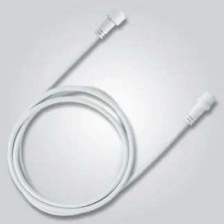 DIY, WHITE RUBBER WIRE 3m, CONNECTOR, IP65 600-09774 - Eurolamp