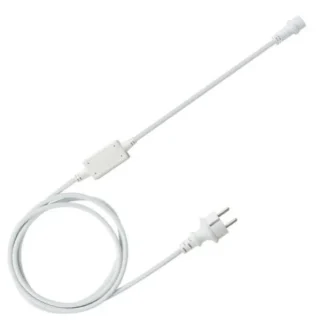 RUBBER ADAPTOR 3A, WITH FUSE, 1,5m 600-11951 - Eurolamp