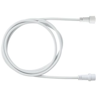 DIY, WHITE RUBBER WIRE 3m WITH 2 CONNECTORS, IP65 600-11969 - Eurolamp