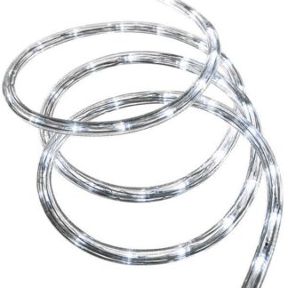 LED ROPE LIGHT, 2-WAY, WITH PROGRAM, WHITE, 6m,  24 LED/m, IP44 600-22113 - Eurolamp