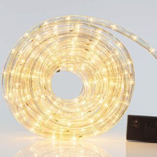 LED ROPE LIGHT, 2-WAY, WITH PROGRAM, WARM WHITE, 10m,  24 LED/m, IP44 600-22123 - Eurolamp