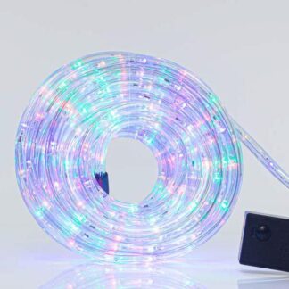 LED ROPE LIGHT, 2-WAY, WITH PROGRAM, MULTI, 10m,  24 LED/m, IP44 600-22125 - Eurolamp