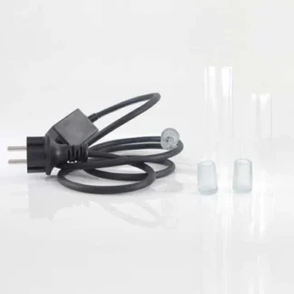 SET FOR 3-WAY LED ROPELIGHT 1,5m, PLUG, MAX CONNECT 50m, 1 PC PLUG 3WIRE WITH PIN + 1 MID-CONNECT 3w PIN+ 13mm end cap + 2 HEAT SHRINKABLE TUBES + 1 GLUE 600-22253 - Eurolamp