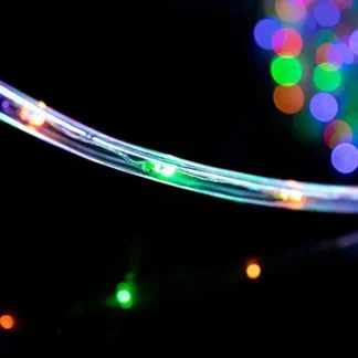 LED ROPE LIGHT, UV PROTECTION, CUT EVERY 2 METERS, 3-WAY, MULTI, 50m, 36 LED/m, IP65 600-22284 - Eurolamp