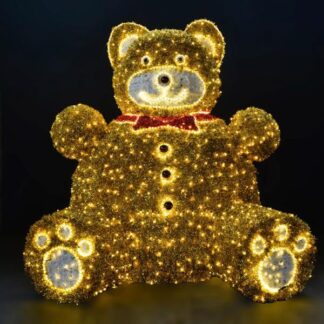 PROFESSIONAL DESIGN 3D, TEDDY, YELLOW LED ROPE LIGHT, WARM WHITE LED, IP65 600-23370 - Eurolamp