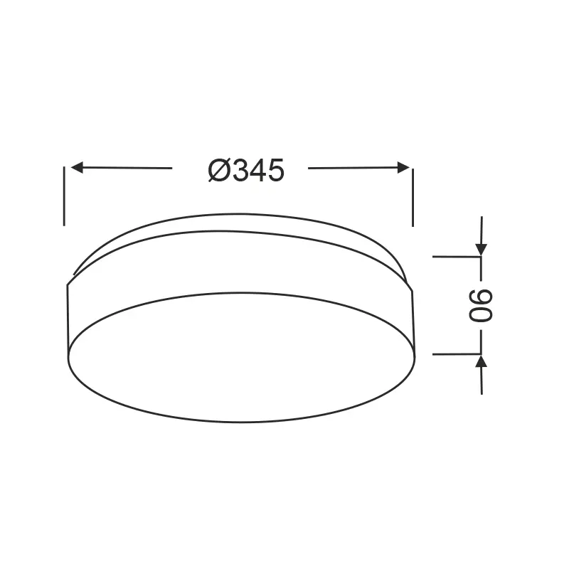 Плафон PARFAIT V287071C34 - Aca Light - Image 2