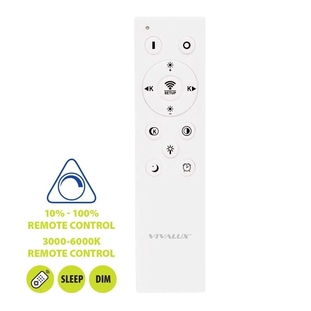 LED Плафон ANDROMEDA 72w CCT с дистанционно 005249 - Vivalux - Image 5