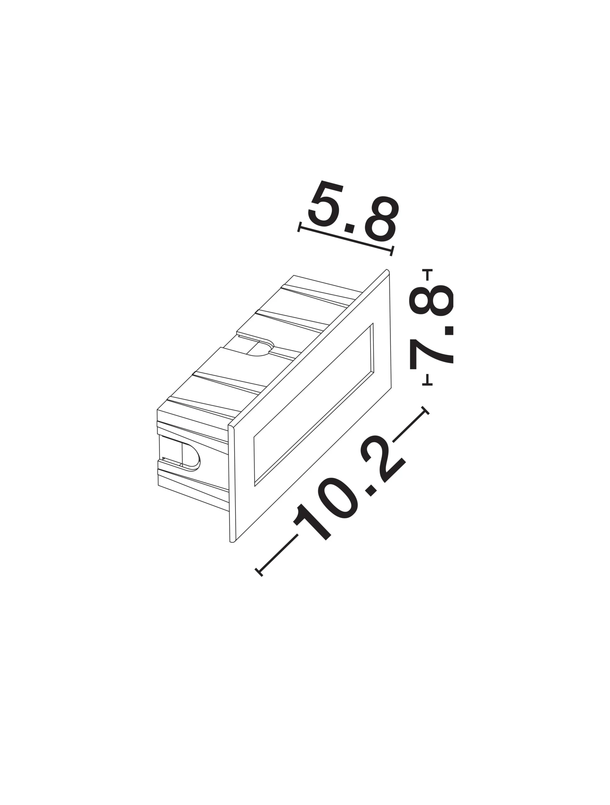 Архитектурен аплик OLIN 3w 3000K 186Lm 9050706 - Nova Luce - Image 6