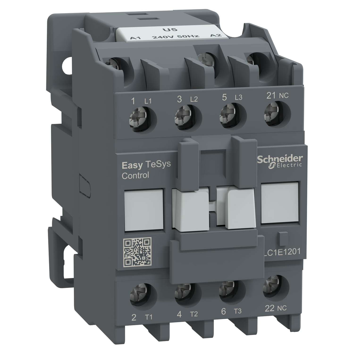 Контактор 3P 12A 1NO 240VAC "Easy Pact TVS" LC1E1201U5