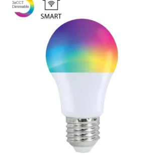 SMART LED BULB SAGA PRO A60 E27 9W RGB+3CCT(2700K/4000K/6400K) 855Lm WIFI TUYA 1519900 VITO