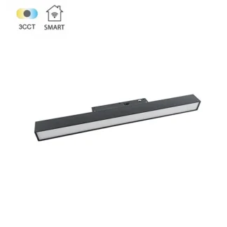 MAGNETIC LED TRACK LAMP MAGNA-H S4 10W 3CCT (3000K/4000K/6000K) 800Lm 120° 30CM 48V 2102013 VITO