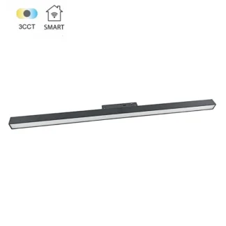 MAGNETIC LED TRACK LAMP MAGNA-H S4 20W 3CCT (3000K/4000K/6000K) 1600Lm 120° 60CM 48V 2102033 VITO