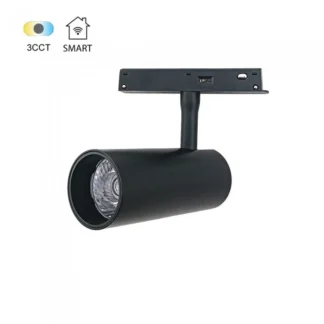MAGNETIC LED TRACK LAMP MAGNA-H S1 12W 3CCT (3000K/4000K/6000K) 1140Lm 15° 5x12CM 48V 2102133 VITO