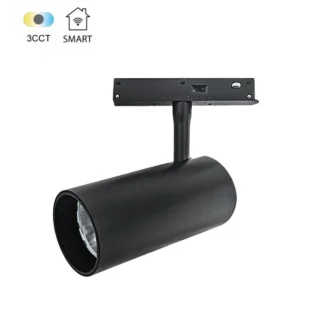 MAGNETIC LED TRACK LAMP MAGNA-H S1 20W 3CCT (3000K/4000K/6000K) 1900Lm 24° 6x14CM 48V 2102153 VITO