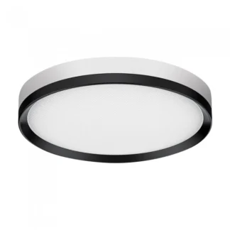LED ОСВЕТИТЕЛНО ТЯЛО PLUTO 30W 3CCT (3000K/4000K/6500K) 3300 lm Ø280×38 мм IP44 ЧЕРНО 3401300 VITO