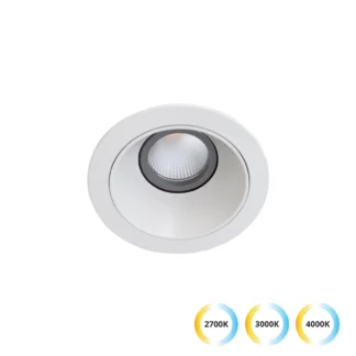 Луна за вграждане Alea 12w CCT switch бяла IP44 - Viokef