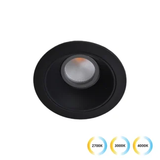Луна за вграждане Alea 20w CCT switch черна IP44 - Viokef