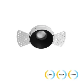 Луна за trimless монтаж Alea 5w CCT switch черна IP44 - Viokef
