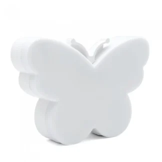 МИНИ LED НОЩНА ЛАМПА BORBOLETA 0.5W 2700K БЯЛА 220V EU ЩЕПСЕЛ СЪС СВЕТЛИНЕН СЕНЗОР 5200710 VITO