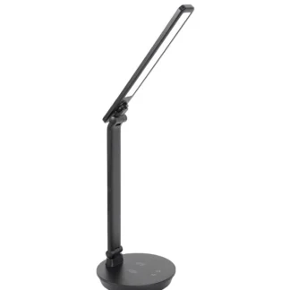 LED НАСТОЛНА ЛАМПА HOME&OFFICE MEGATRON 5W 3CCT (3500K/5000K/6500K) 300lm ЧЕРНА STEPLESS DIM 5V-USB 5301700 VITO