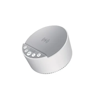 BLUETOOTH КОЛОНКА BEAT 5IN1 ГОВОРИТЕЛ ЗВУЦИ ЗА СЪН БЪРЗО БЕЗЖИЧНО ЗАРЕЖДАНЕ RGB ОСВЕТЛЕНИЕ ПОСТАВКА ЗА ТЕЛЕФОН БЯЛА 5901000 VITO