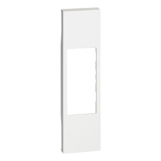 Лицев панел за единични розетки RJ45/LED лампа K4381/RCA 1 мод. бяло KW07 - Living Now Bticino