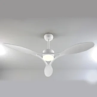 Вентилатор с LED осветление и дистанционно FANGS424W- Aca Light