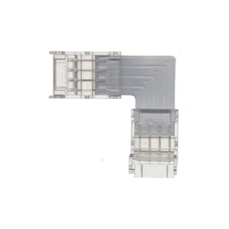КОНЕКТОР ЗА SMD LED ЛЕНТА CONRS10 10MM-RGB L ФОРМА ПРОЗРАЧЕН 2БР/ПЛИК 5520362 VITO