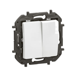 Niloe New Сериен бутон бял NP2320WH Legrand